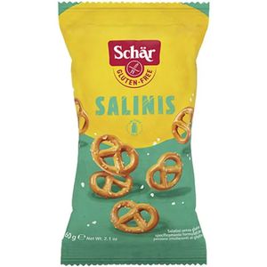 Mini Pretzel Salgado Sem Glúten Schar 60g