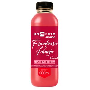 Suco Framboesa e Laranja Refrigerado Momento Mambo 500ml