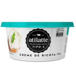 Creme de Ricota Tipo A Atilatte 170g