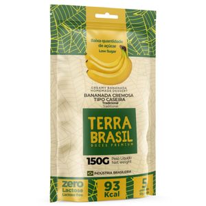 Bananada Cremosa Tipo Caseira Tradicional Zero Lactose Terra Brasil 150g