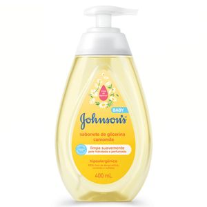 Sabonete Liquido de Glicerina Camomila Johnsons Baby 400ml