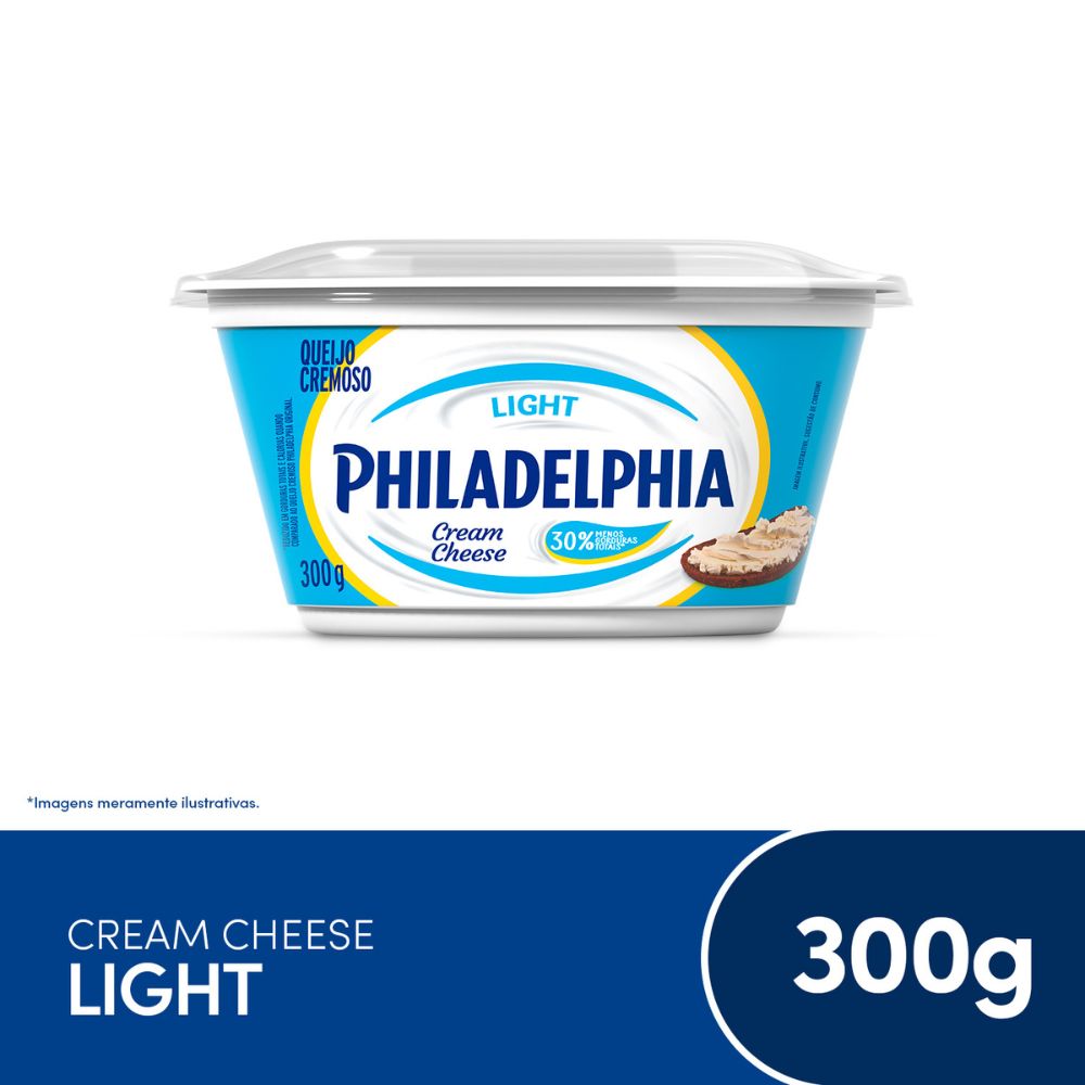 Cream Cheese Light Philadelphia 300g | Mambo Supermercado São