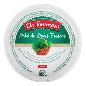 Patê de Ervas De Tommaso Pote 150g