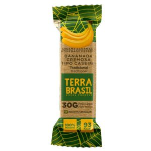 Bananada Cremosa Tipo Caseira Tradicional Zero Lactose Terra Brasil 30g