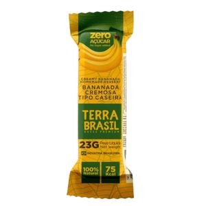 Bananada Cremosa Tipo Caseira Sem Açúcar Terra Brasil 23g