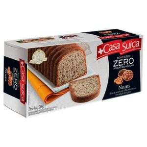 Bolo de Nozes Sem Adição de Açúcar Casa Suíça  280g