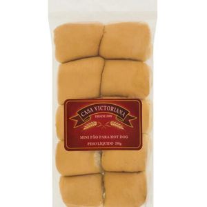 Mini Pão Hotdog Casa Victoriana 250g