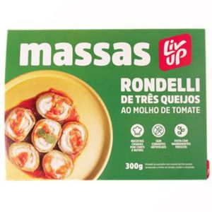 Rondelli 3 Queijos com Molho de Tomate Liv Up 300g