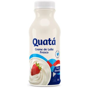 Creme de Leite Fresco Pasteurizado Quatá 500ml