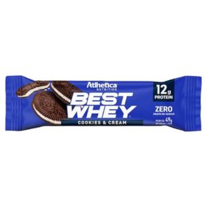 Barra de Proteína Cookies e Cream Best Whey 49g