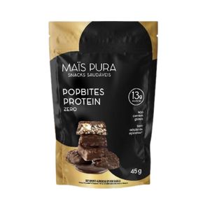 Snack Proteico Sem Glúten Popbites Mais Pura 45g