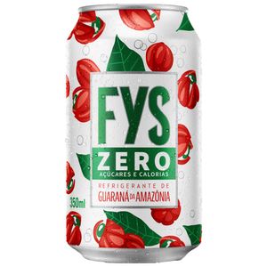Refrigerante de Guaraná da Amazônia Sem Açúcar Fys Lata 350ml