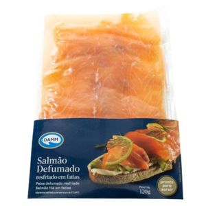Salmão Defumado Fatiado Damm 120g