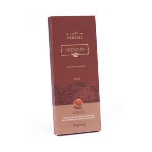 Chocolate ao Leite com Avelãs Nugali Tablete 100g