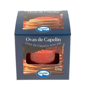 Ovas de Capelin Vermelha Damm 100g