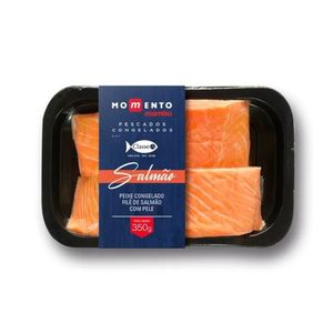 Filé de Salmão com Pele Momento Mambo 350g