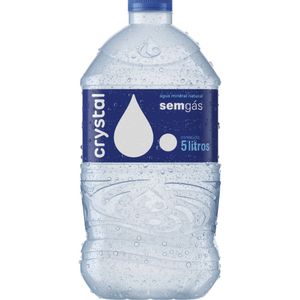 Água Mineral sem Gás Crystal 5L