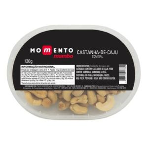 Castanha-de-Caju com Sal Momento Mambo 130g