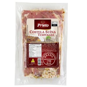 Costela Suína Temperada Resfriada Prieto kg
