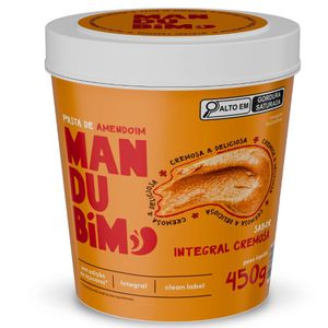 Pasta de Amendoim Integral Mandubim 450g