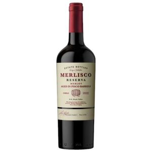 Vinho Chileno Tinto Merlot Reserva Merlisco 750ml