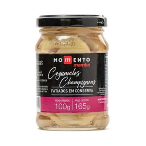 Cogumelo Fatiado Momento Mambo 100g