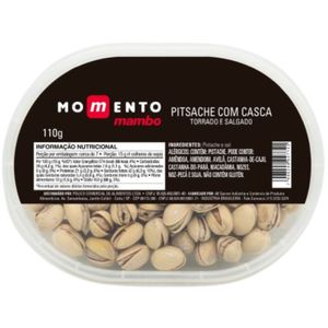 Pistache com Casca Torrado e Salgado Momento Mambo 110g