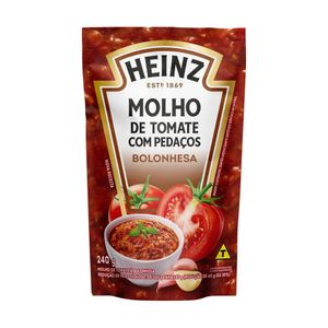 Molho de Tomate com Pedaços Bolonhesa Heinz 240g