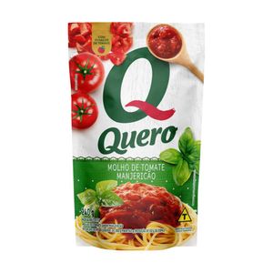Molho de Tomate Manjericão Quero 240g