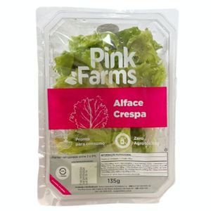Alface Crespa Pink Farms 135g