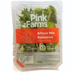 Alface Mix Salanova Pink Farms 135g