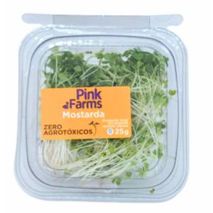 Microverdes Mostarda Pink Farms 25g