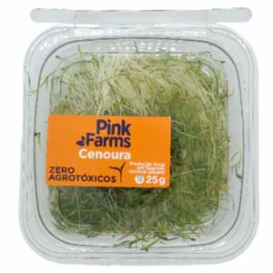 Microverdes Cenoura Pink Farms 25g