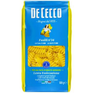 Macarrão Italiano Fusilli De Cecco 500g