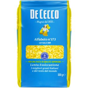 Macarrão Italiano Alfabeto 173 De Cecco 500g