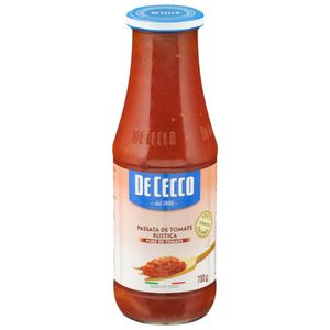Molho Passata Rústica De Cecco Vidro 700g