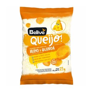 Salgadinho de Queijo Sem Glúten Belive 25g