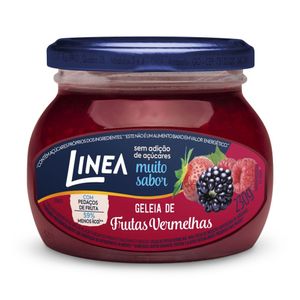 Geleia de Frutas Vermelhas Sem Adição de Açúcar Linea 230g