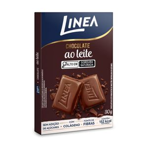 Chocolate ao Leite Sem Adição de Açúcar Linea 30g