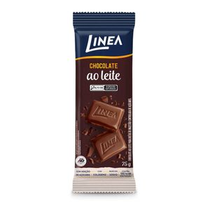 Chocolate ao Leite Sem Adição Açúcar Linea 75g