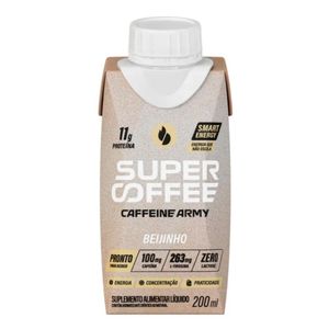 Bebida Pronta de Beijinho Supercoffee Caffeine Army 200ml