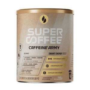 Suplemento Alimentar em Pó Beijinho Supercoffee Caffeine Army 220g