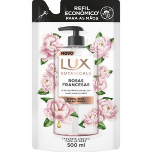 Sabonete Líquido Rosas Francesas Botanicals Lux Refil 500ml