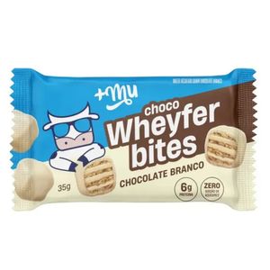 ChocoWheyfer Bites Chocolate Branco Sem Adição de Açúcar +Mu 35g