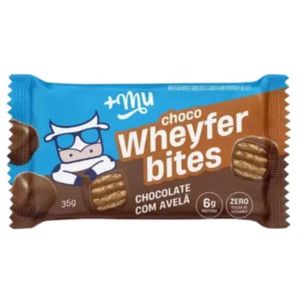 ChocoWheyfer Bites Chocolate Avelã Sem Adição de Açúcar +Mu 35g