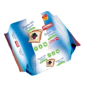 Torrada Vegana Clássica Sem Glúten Aminna 90g