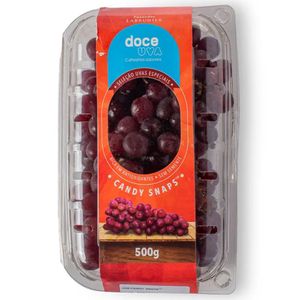 Uva Candy Snaps Doce Uva Bandeja 500g