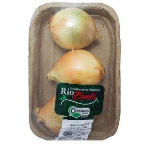 Cebola Orgânica Rio Bonito Bandeja 500g