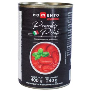 Tomates Pelados Inteiros Momento Mambo 400g