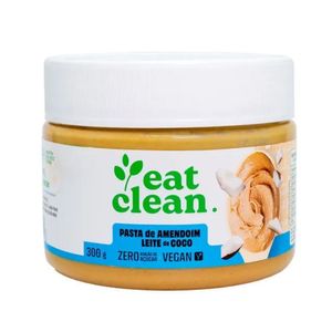 Pasta de Amendoim ao Leite de Coco Sem Adição de Açúcar Eat Clean 300g